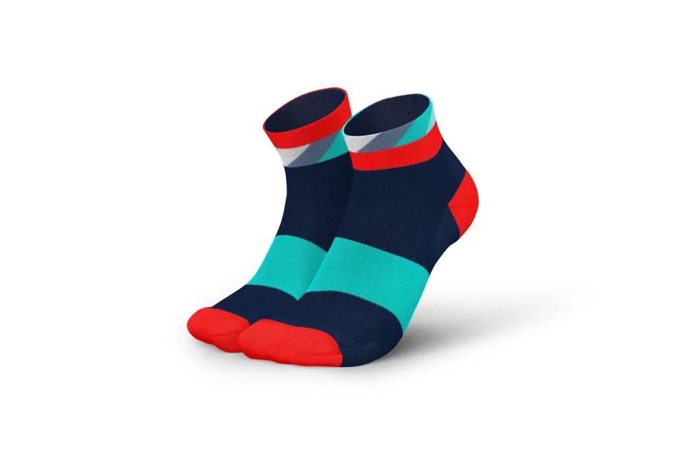 Incylence Ultralight Strides Short Navy Inferno strømper