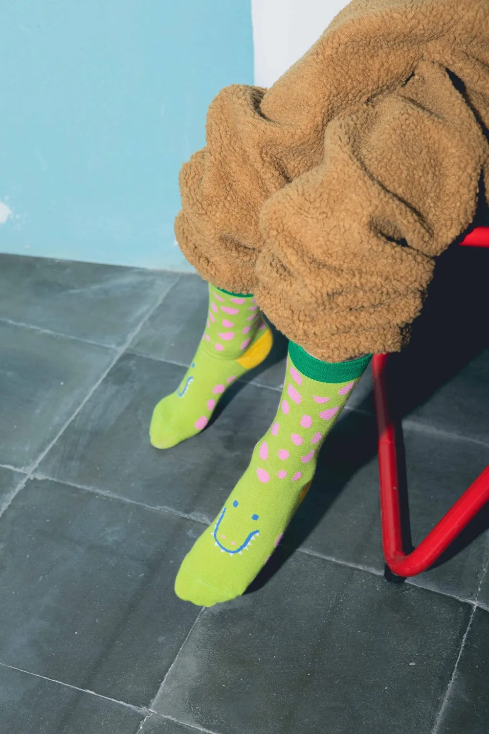 Eat My Socks Funny Croc kids strømper krokodille