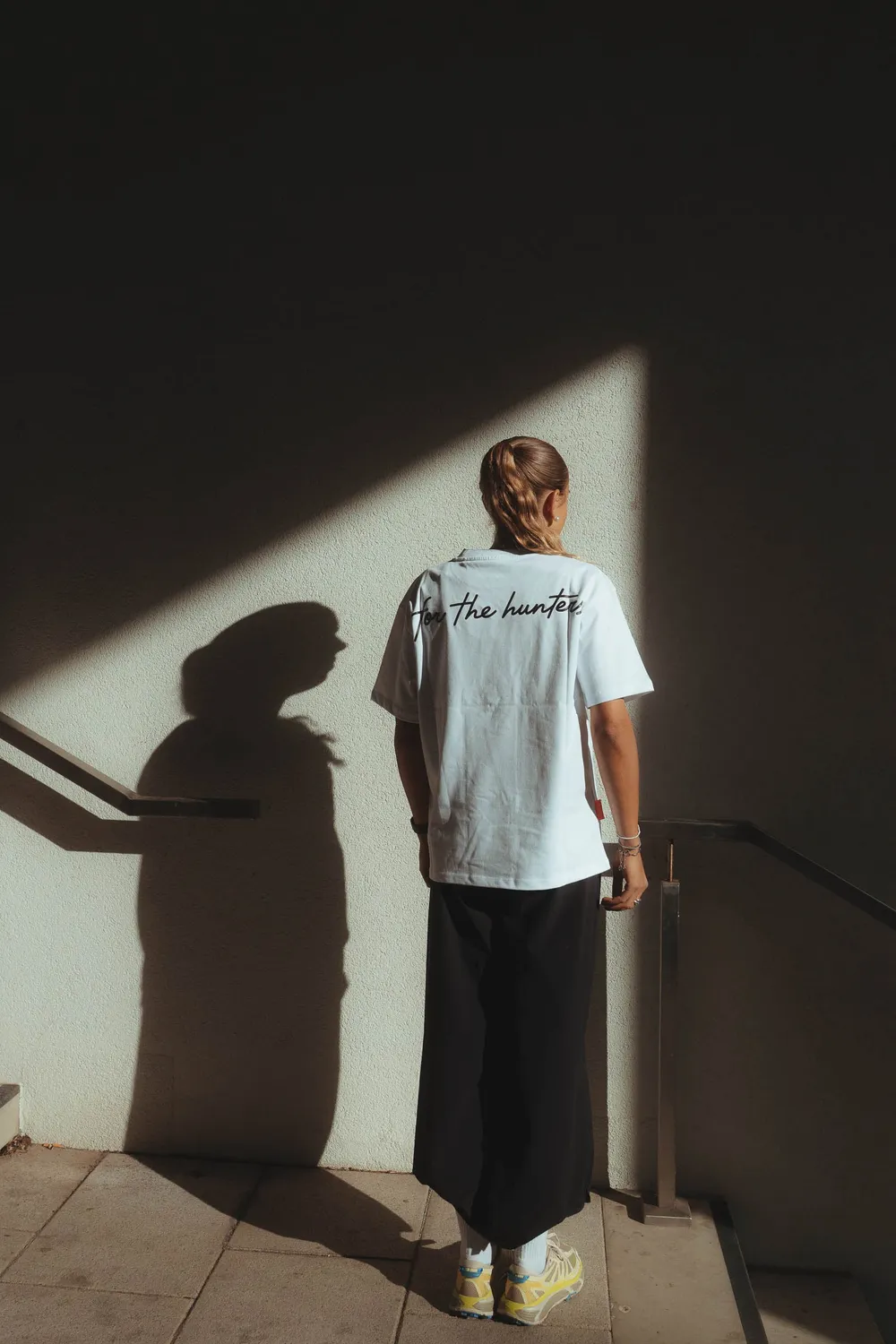 Incylence One V2 t-shirt dame hvid oversized bomuld