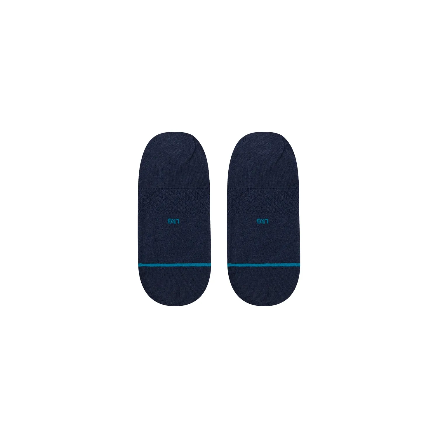 Stance Icon No Show strømper navy let bomuld usynlig