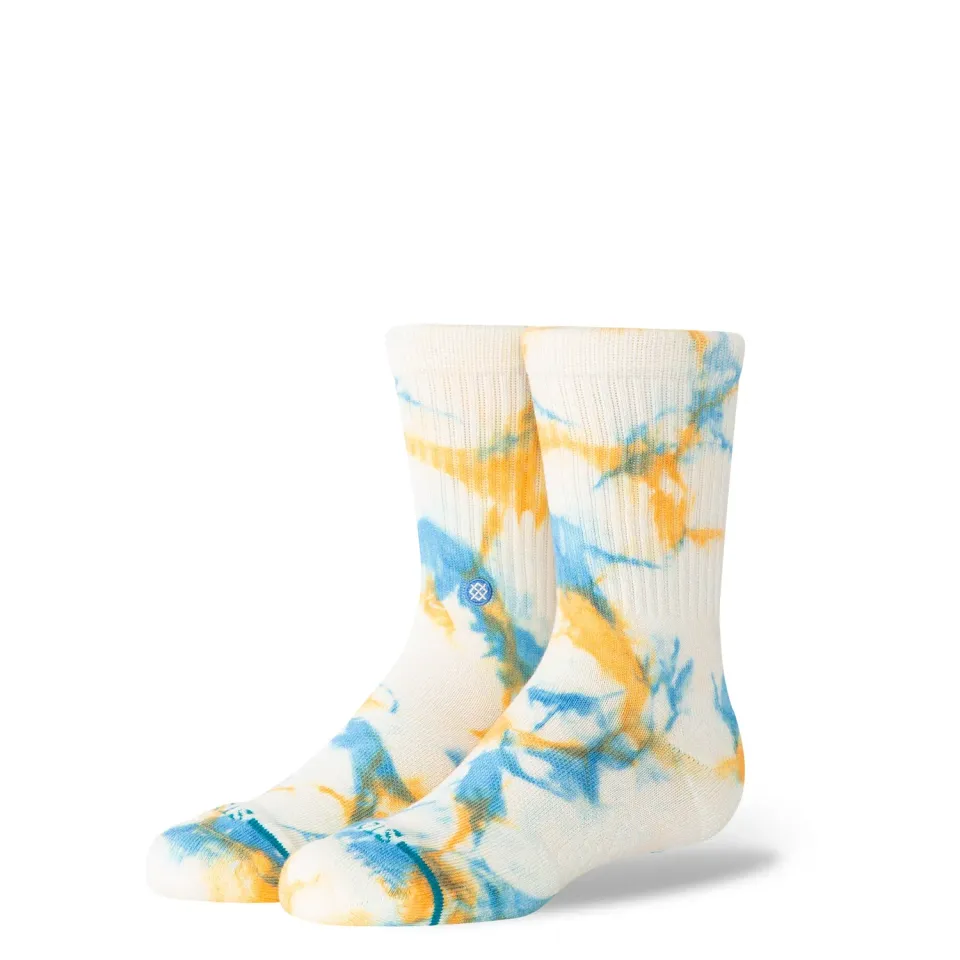 Stance Spotty Dye Crew børnestrømper multi bomuld