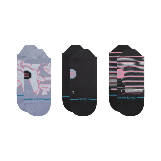 Stance Waverly Light Tab løbestrømper 3-pak blå