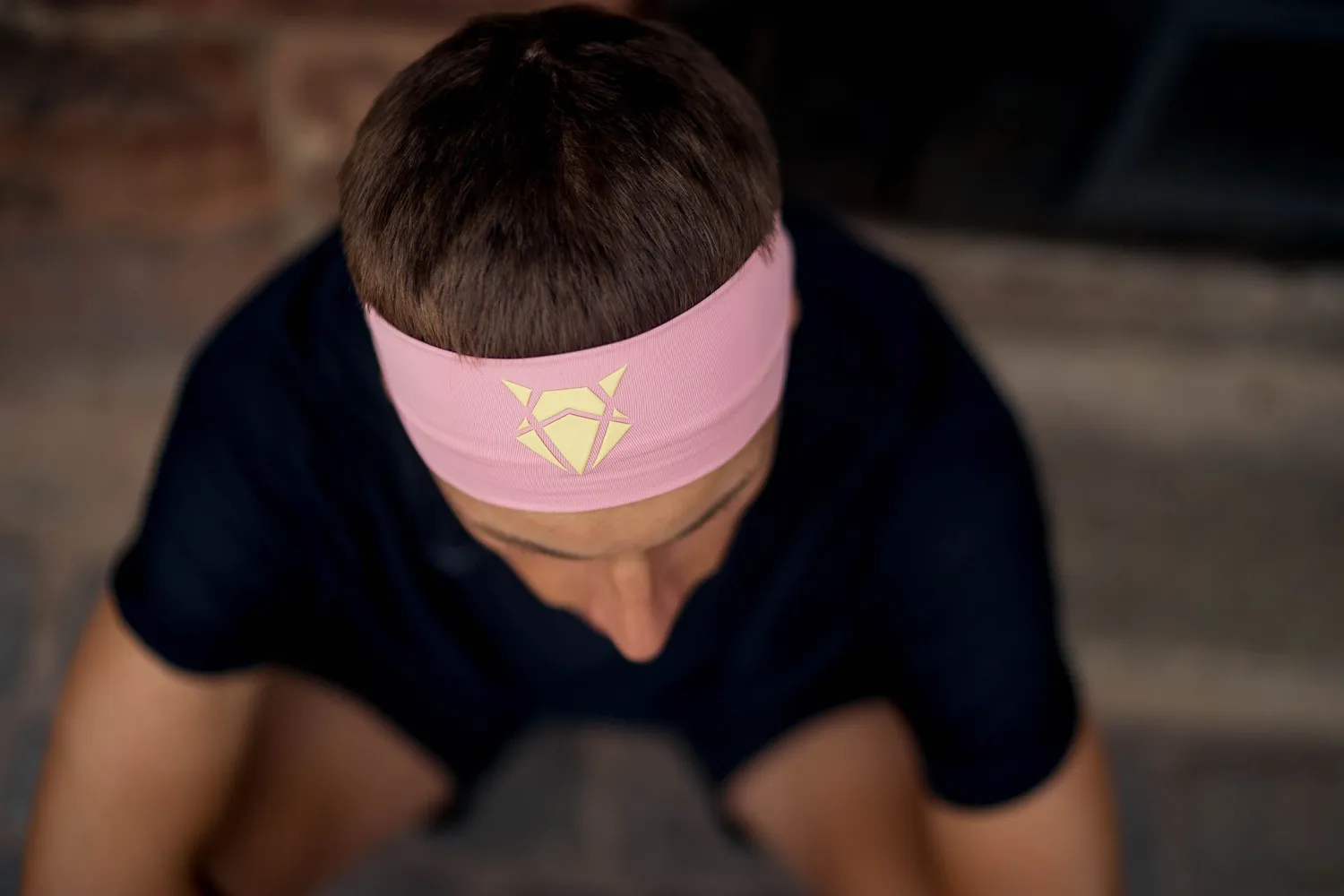 Incylence Headband V2 pandebånd narrow lyserød åndbar