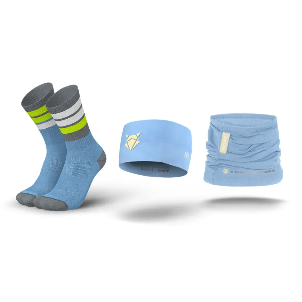 Incylence Winter Essentials Merino Strive strømper light blue