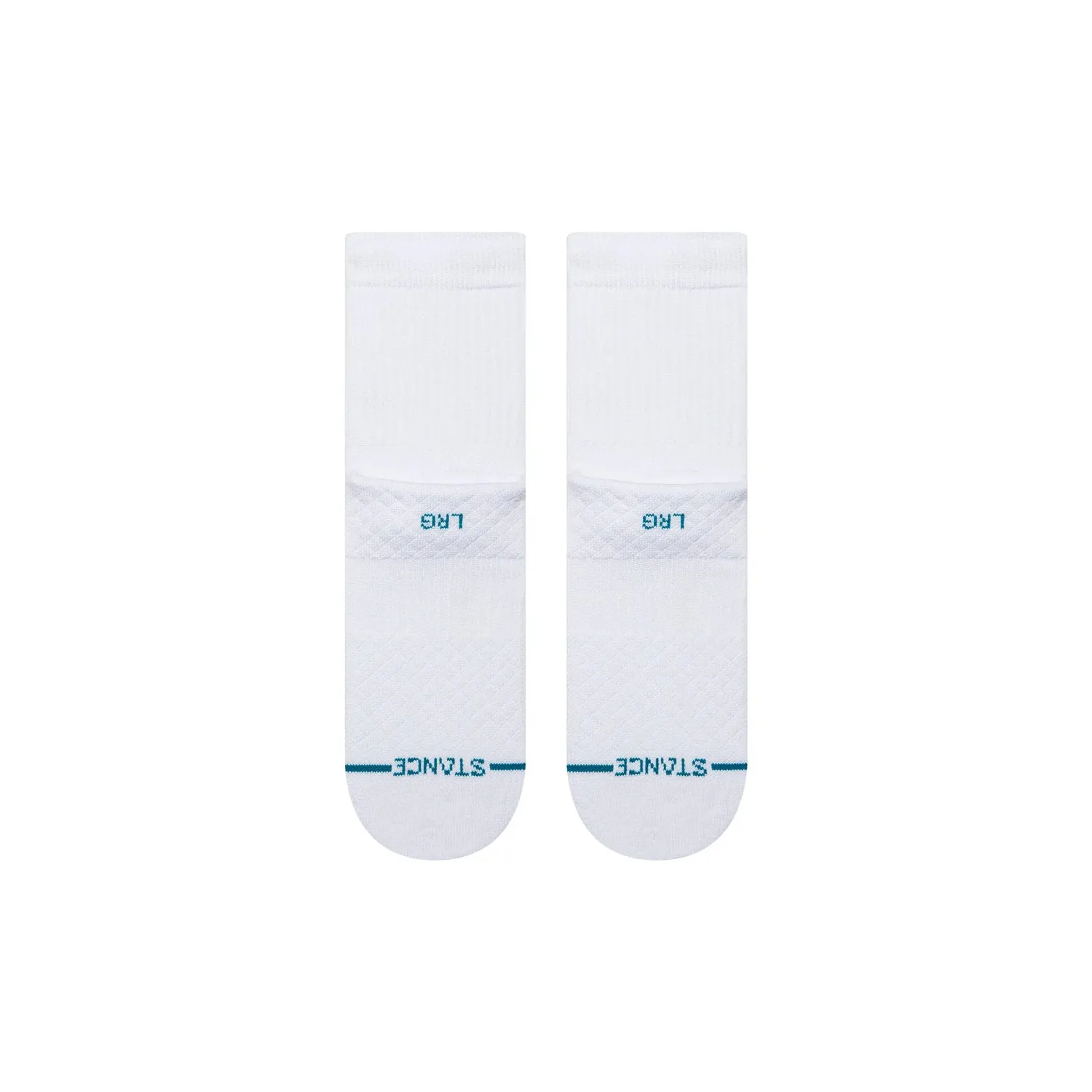 Stance Signature quarter sokker White bomuld