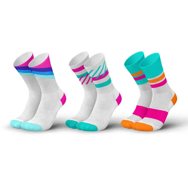 Incylence Bundle Radiant Pink løbesokker 3-pak pink