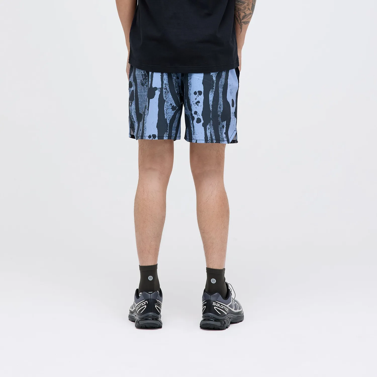 Stance Complex Hybrid 5" shorts Stone Blue stretch
