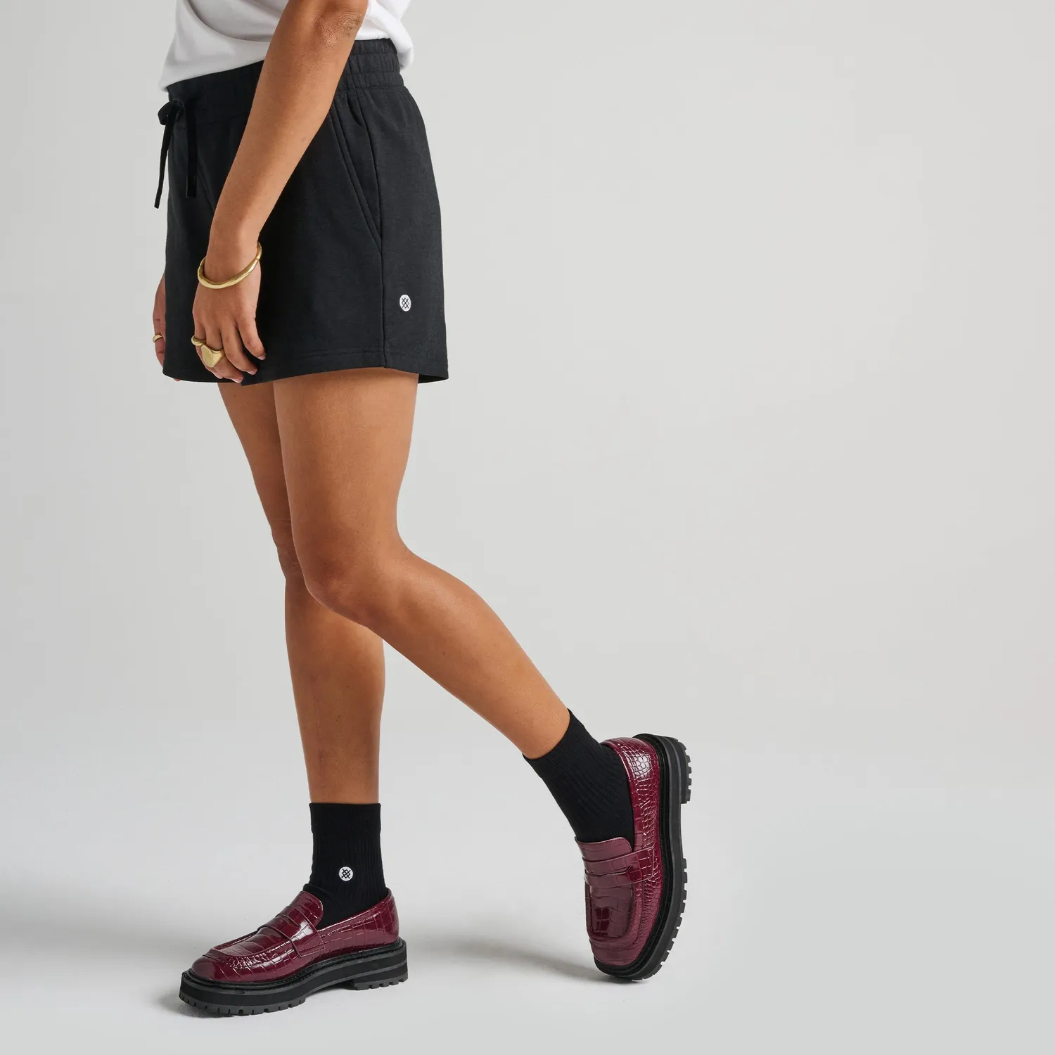 Stance Shelter shorts Black blød fleece