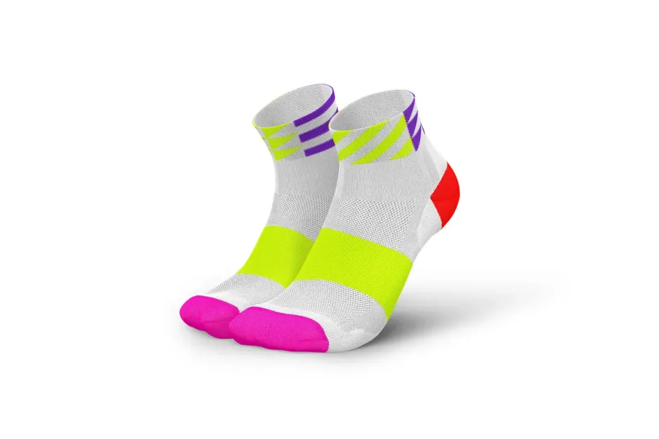 Incylence Ultralight Elements løbestrømper white pink