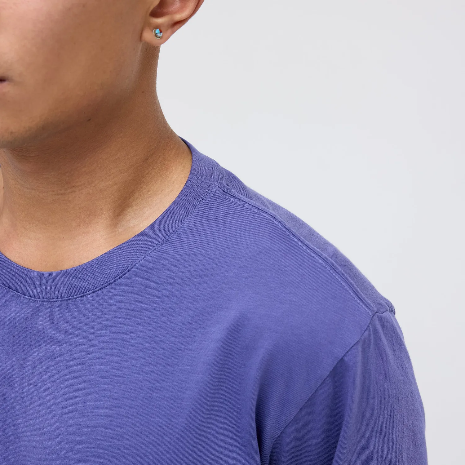 Stance Studio t-shirt indigo økologisk bomuld