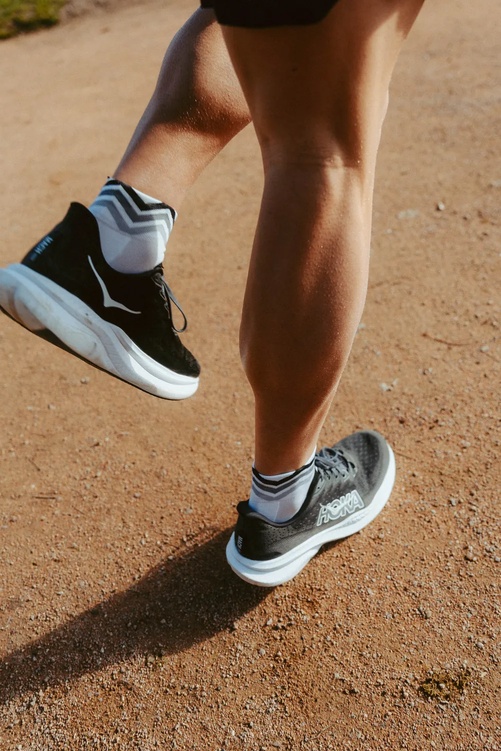 Incylence Ultralight Waves Short løbestrømper hvid åndbar