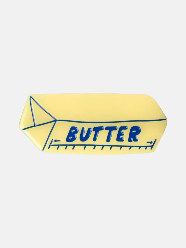 Eat My Socks Butter hårspænde smør acetat