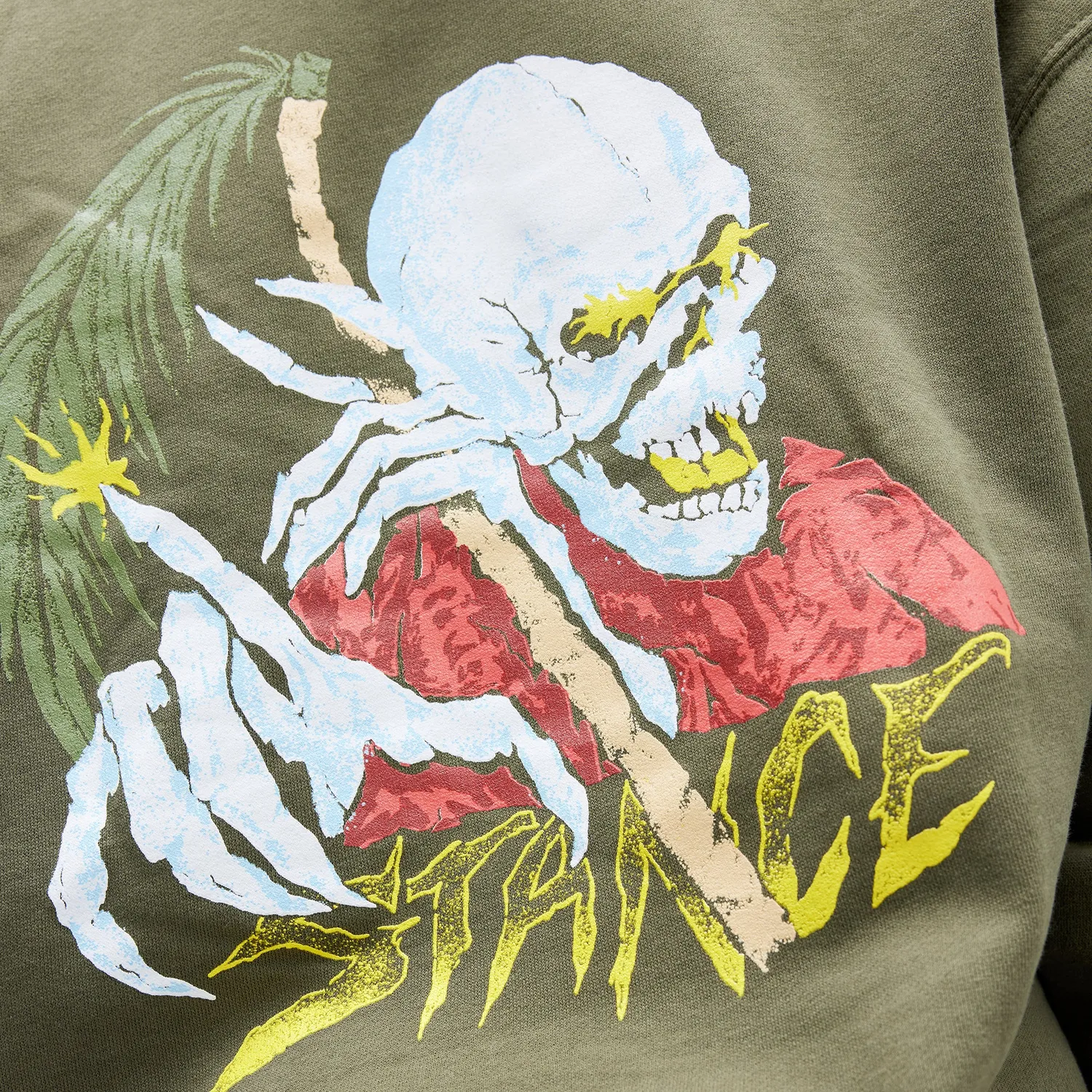 Stance Palm Slayer hoodie army camo – mellemvægt