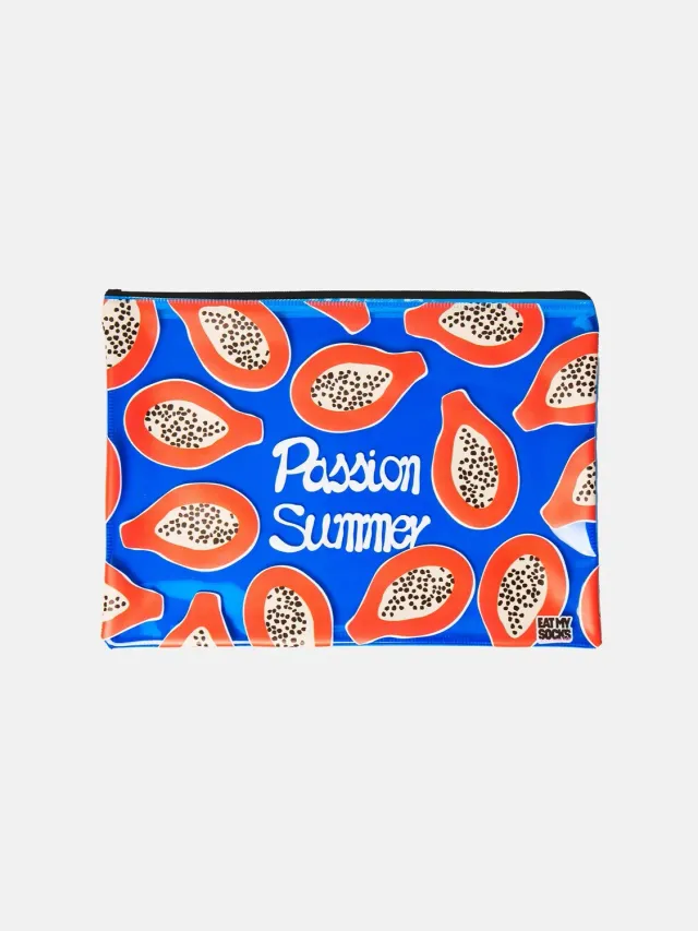 Eat My Socks Passion Summer Zip Bag toilettaske vandafvisende