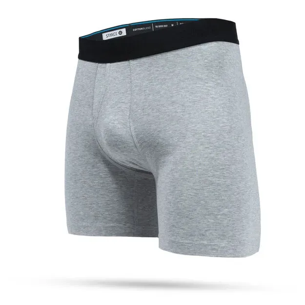 Stance Standard Boxer Brief boxershorts grå 6 tommer bomuld