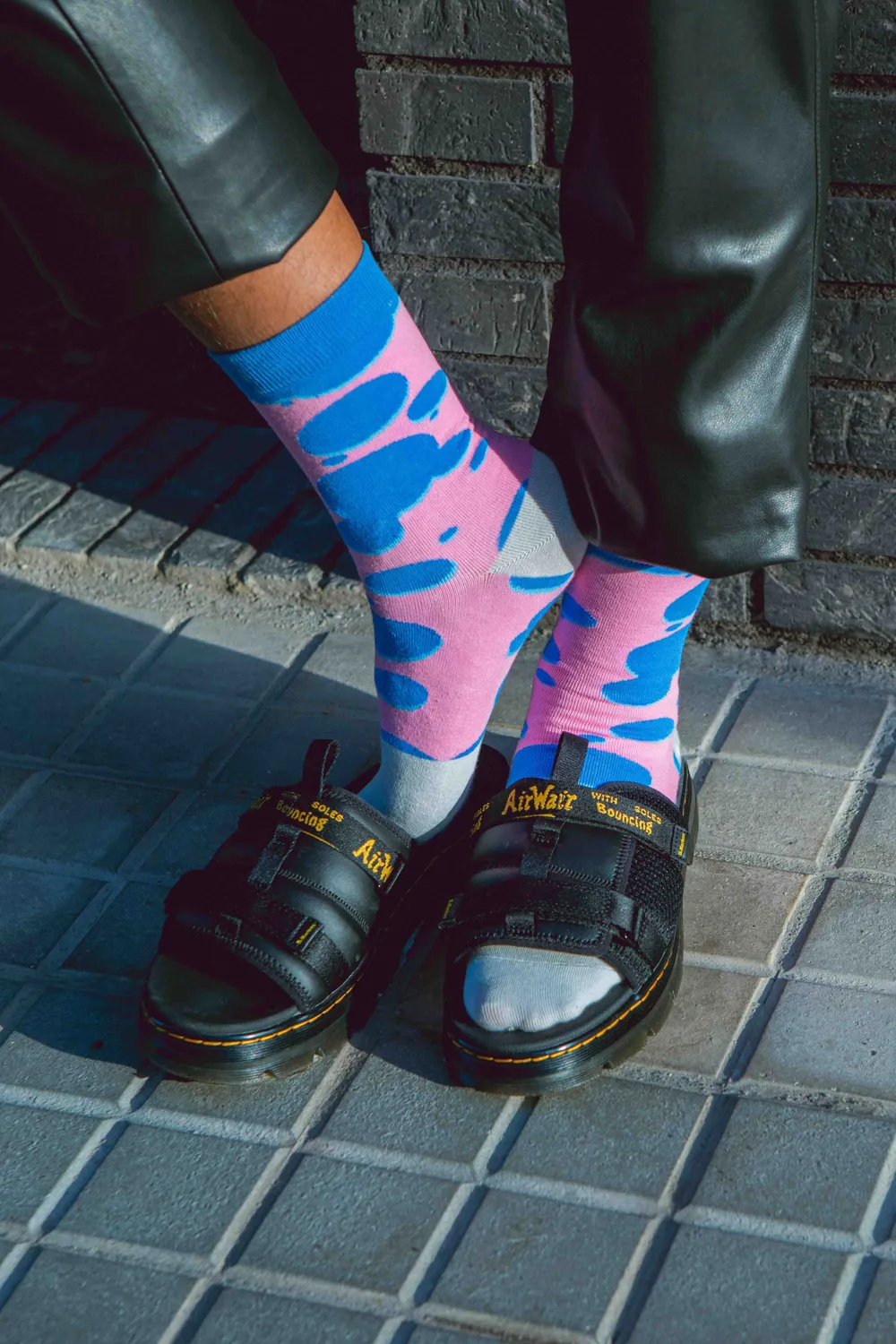 Eat My Socks Lava Lamp sokker 1 par retro
