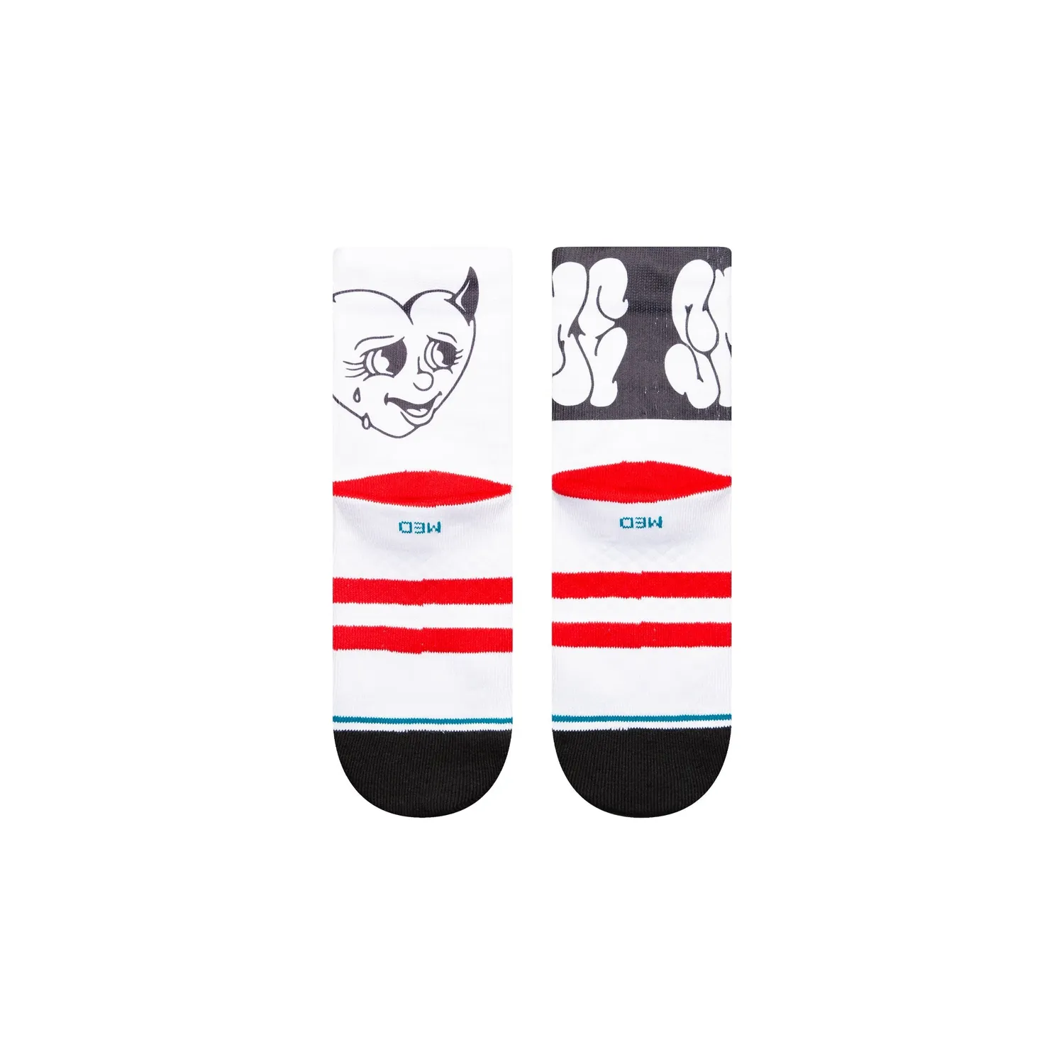 Stance Spare Me quartersokker hvid medium