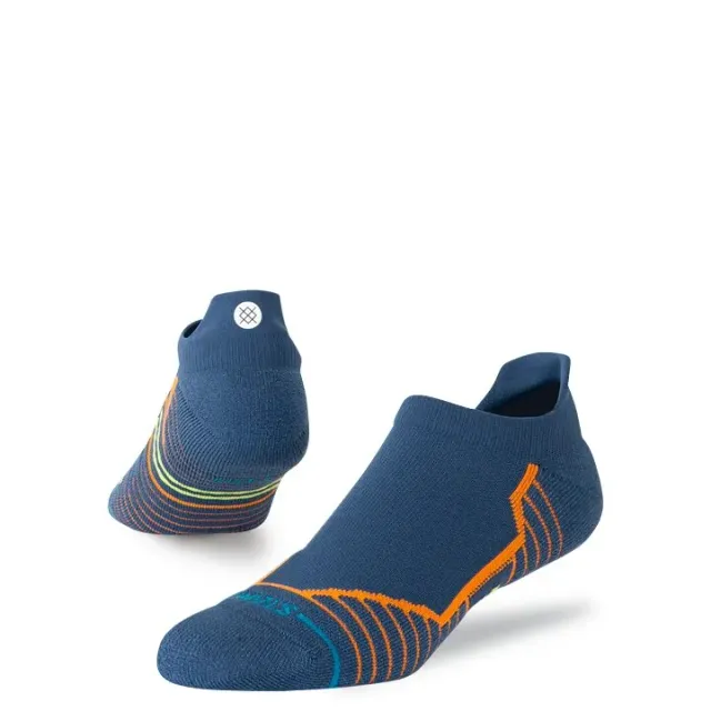 Stance Variegated Mid Tab strømper navy medium