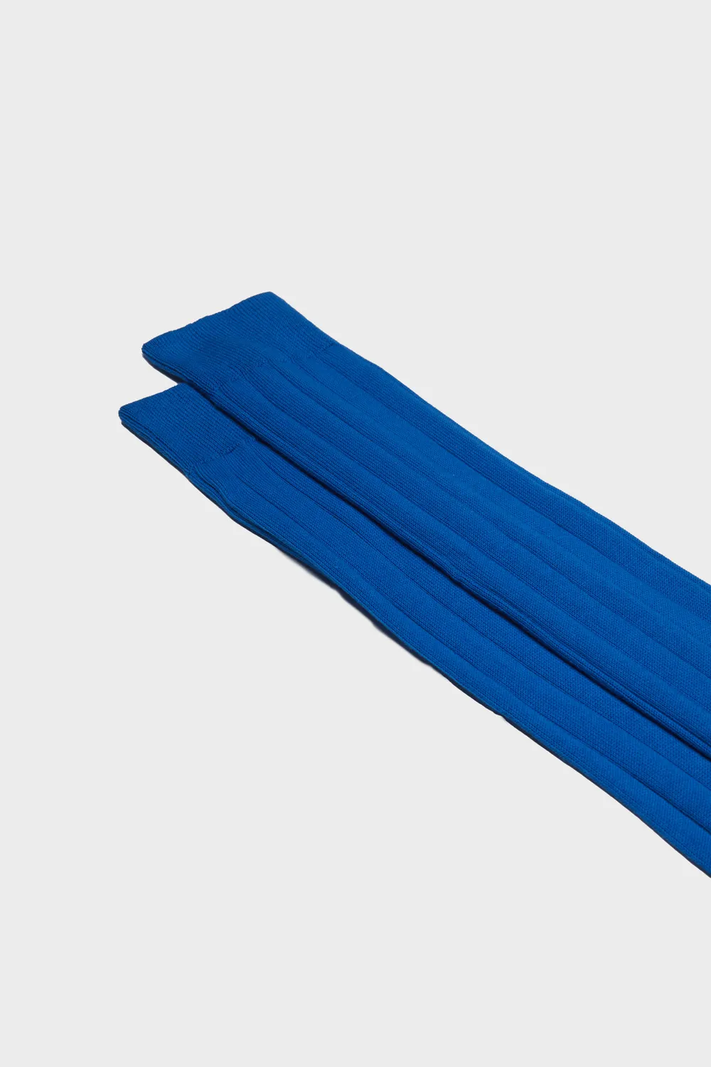 Bresciani Massimo strømper cobalt bomuld