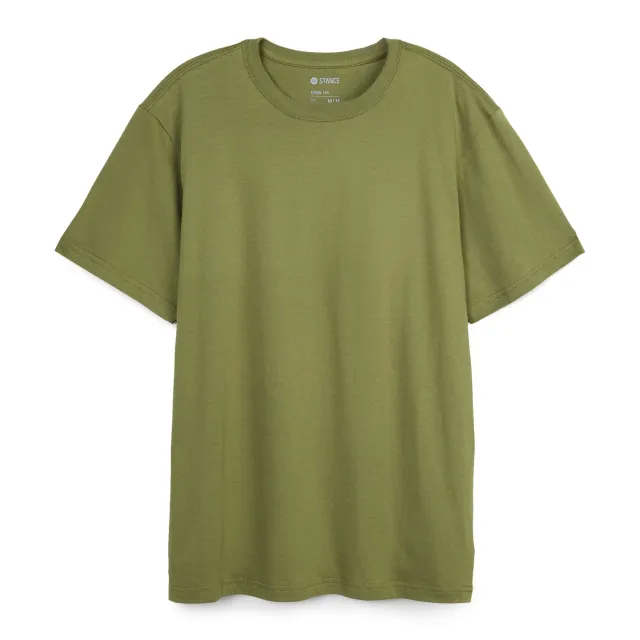 Stance All Day Tee t-shirt oliven 100% bomuld