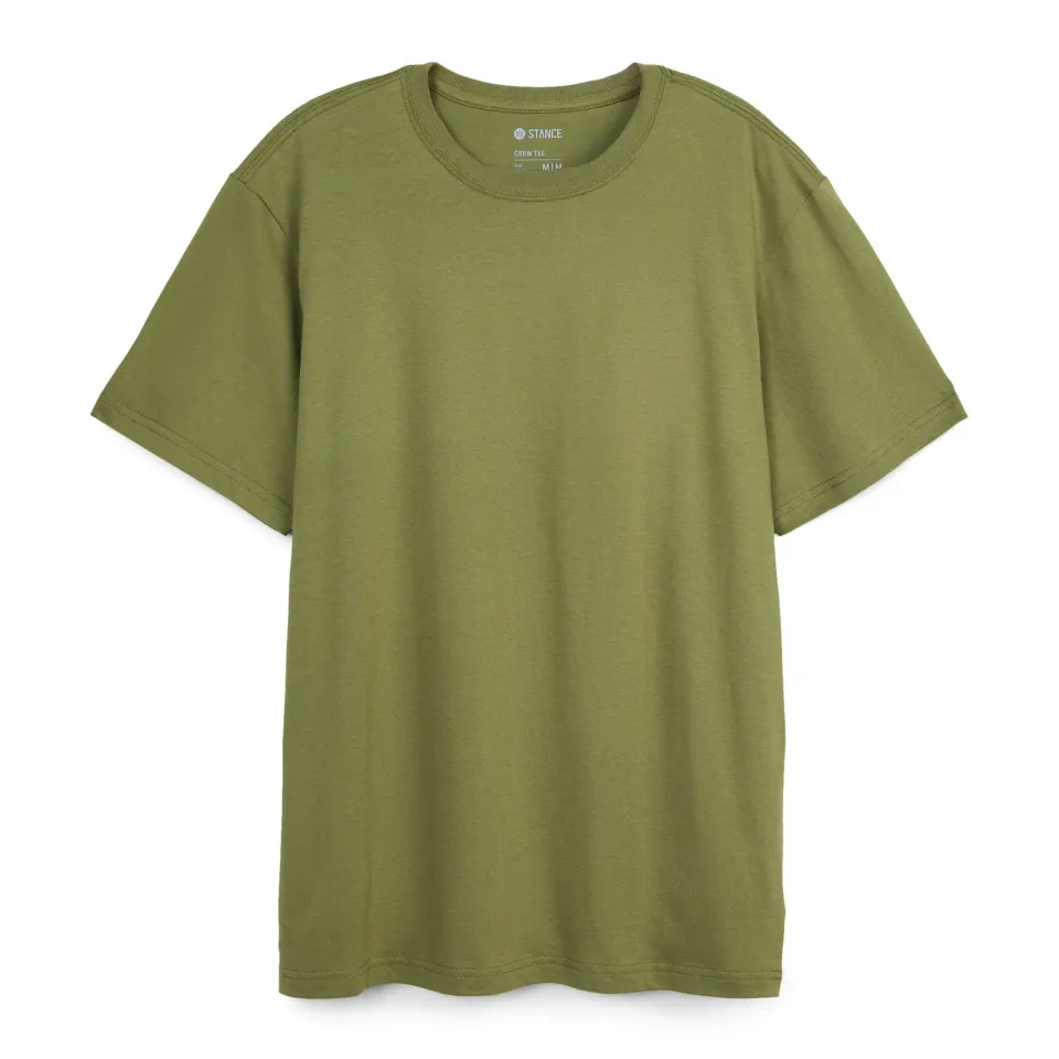 Stance All Day Tee t-shirt oliven 100% bomuld