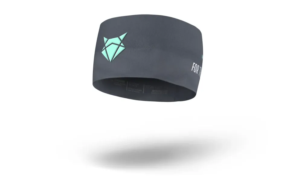 Incylence Headband V3 Grey Mint Green pandebånd Wide bredt
