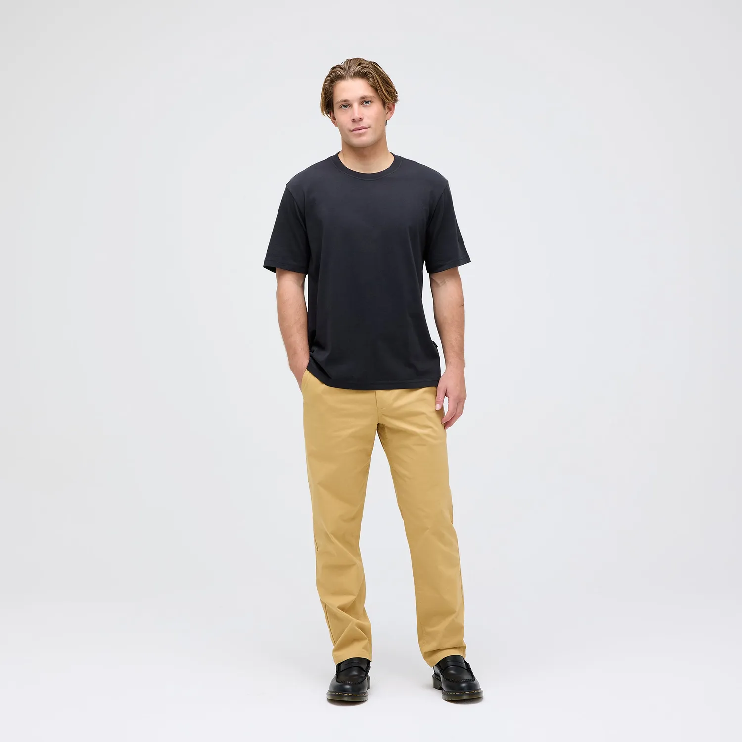 Stance Studio Organic Cotton T-shirt sort økologisk bomuld