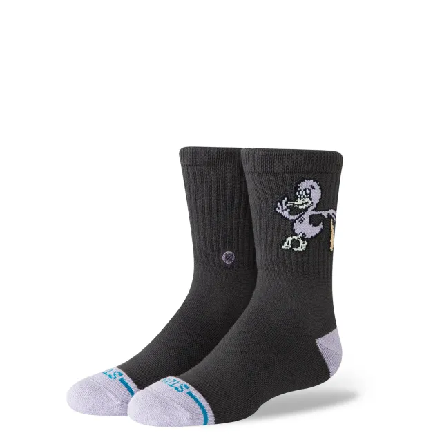 Stance Kids Lights Out Crew børnestrømper Charcoal – medium