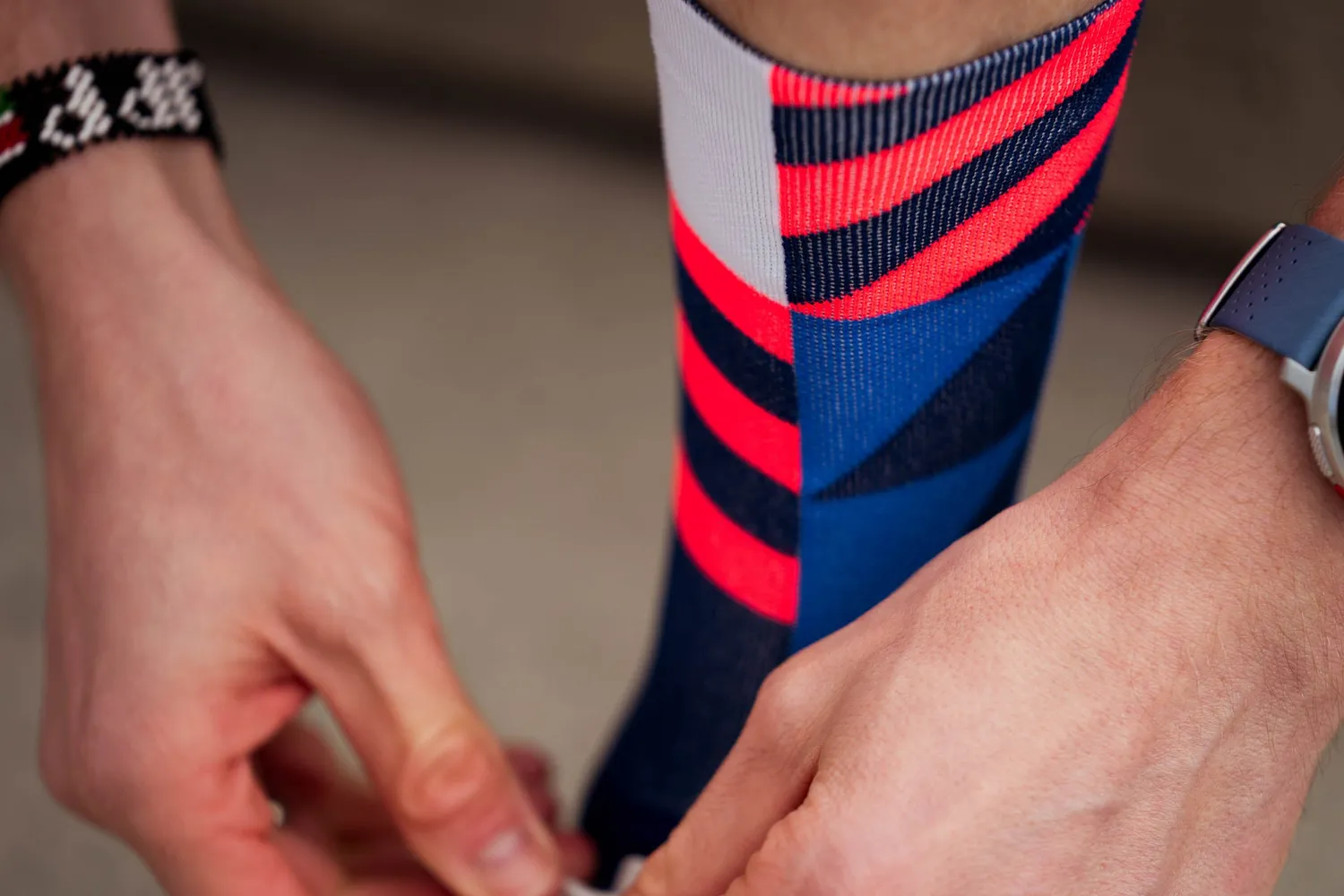 Incylence Ultralight Elements Navy Blue Inferno strømper lette