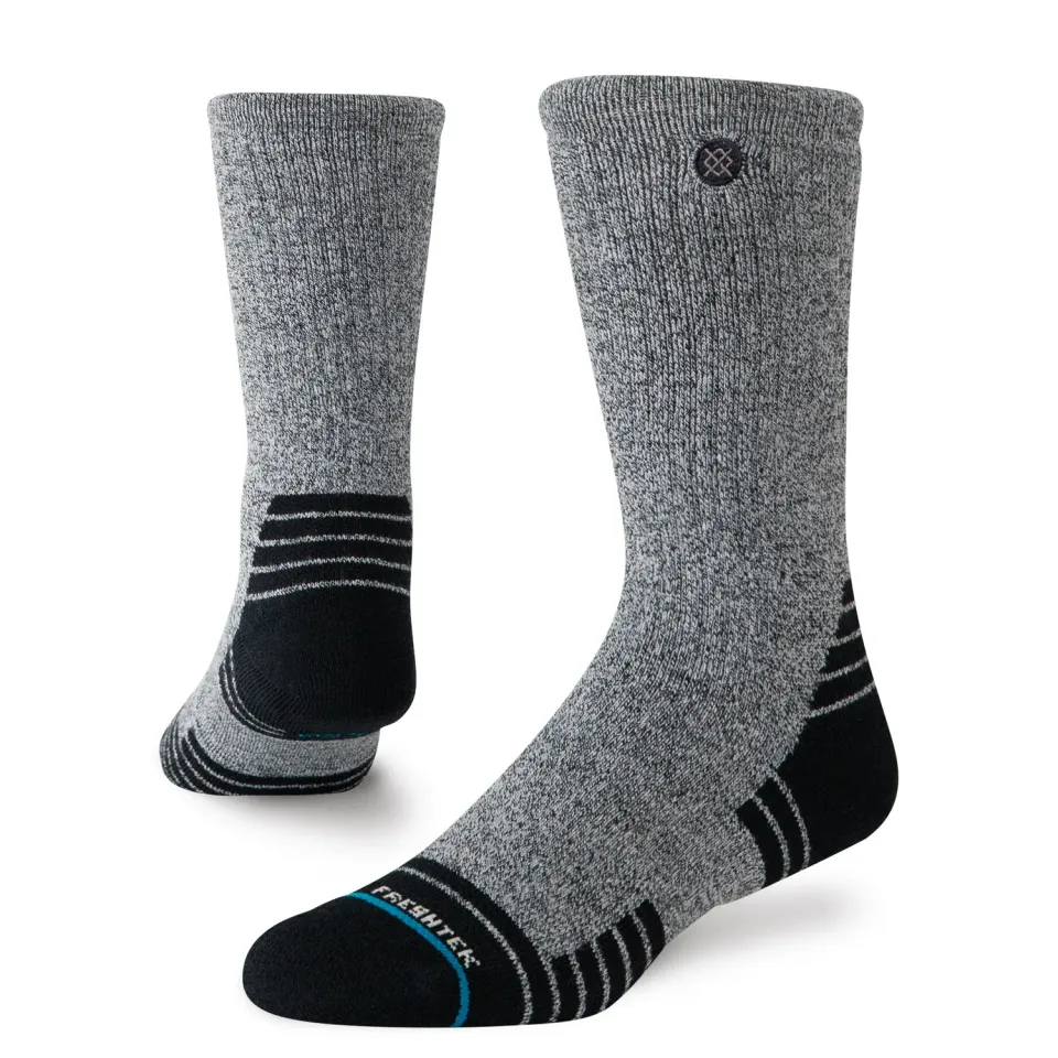 Stance Blend In Hike Crew vandresokker sort