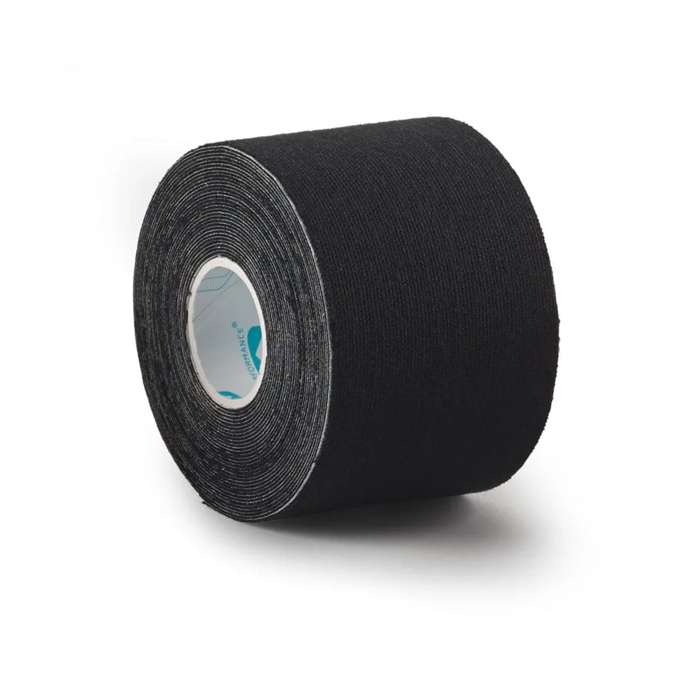 1000 Mile Precut kinesiotape sort 5 m vandfast