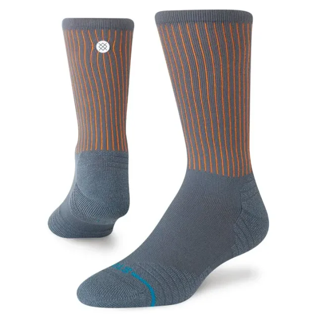 Stance Pop Stitch A458C26POP crew strømper grå