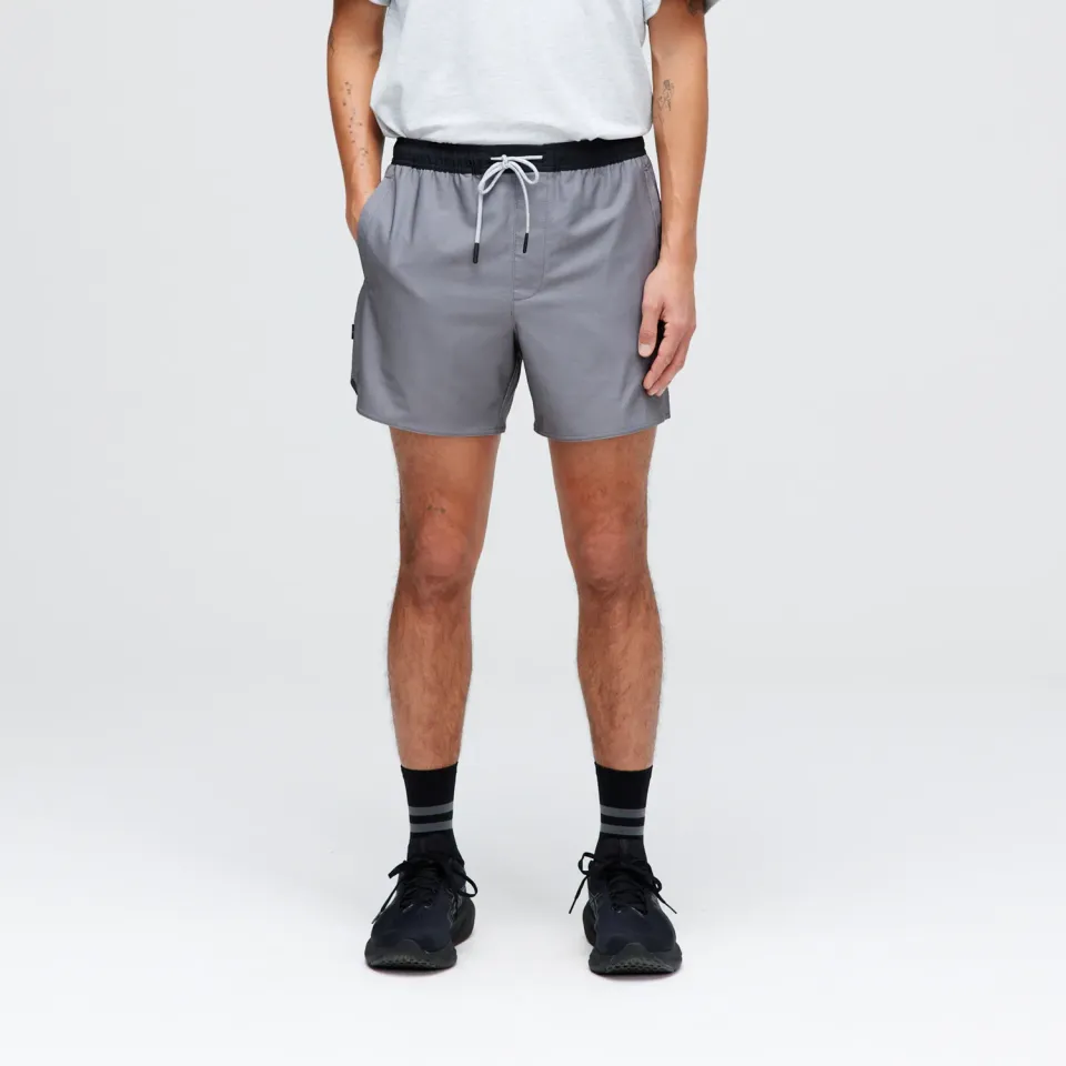 Stance Complex Athletic 5 træningsshorts Charcoal stretch