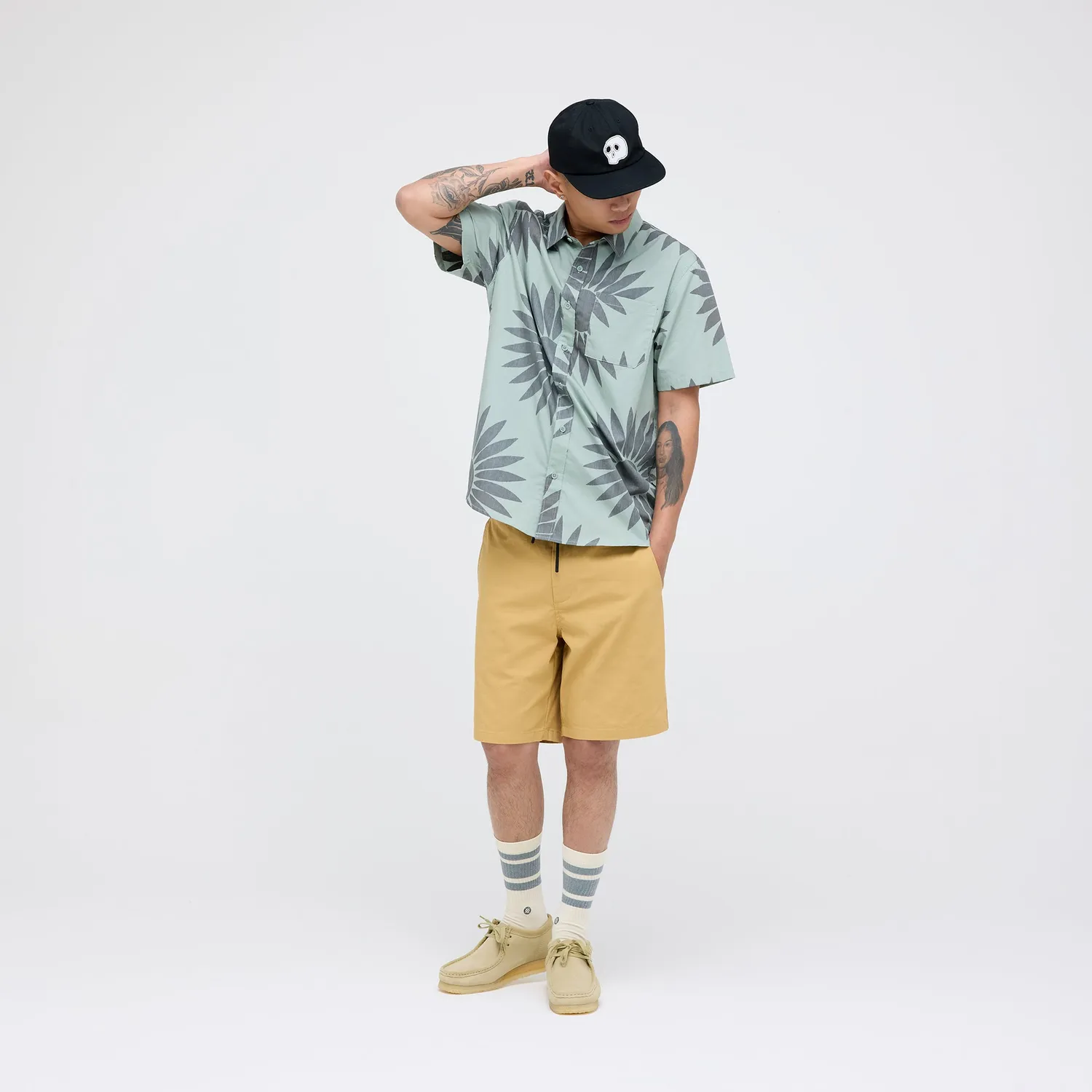 Stance Compound Chino Short shorts khaki stræk