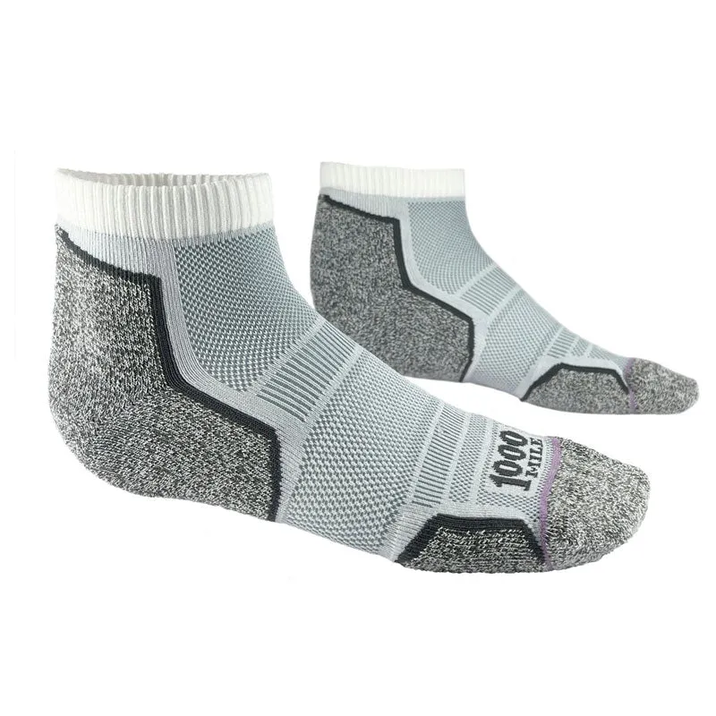 1000 Mile Run Anklet 2261 ankelstrømper hvid 2-pak M