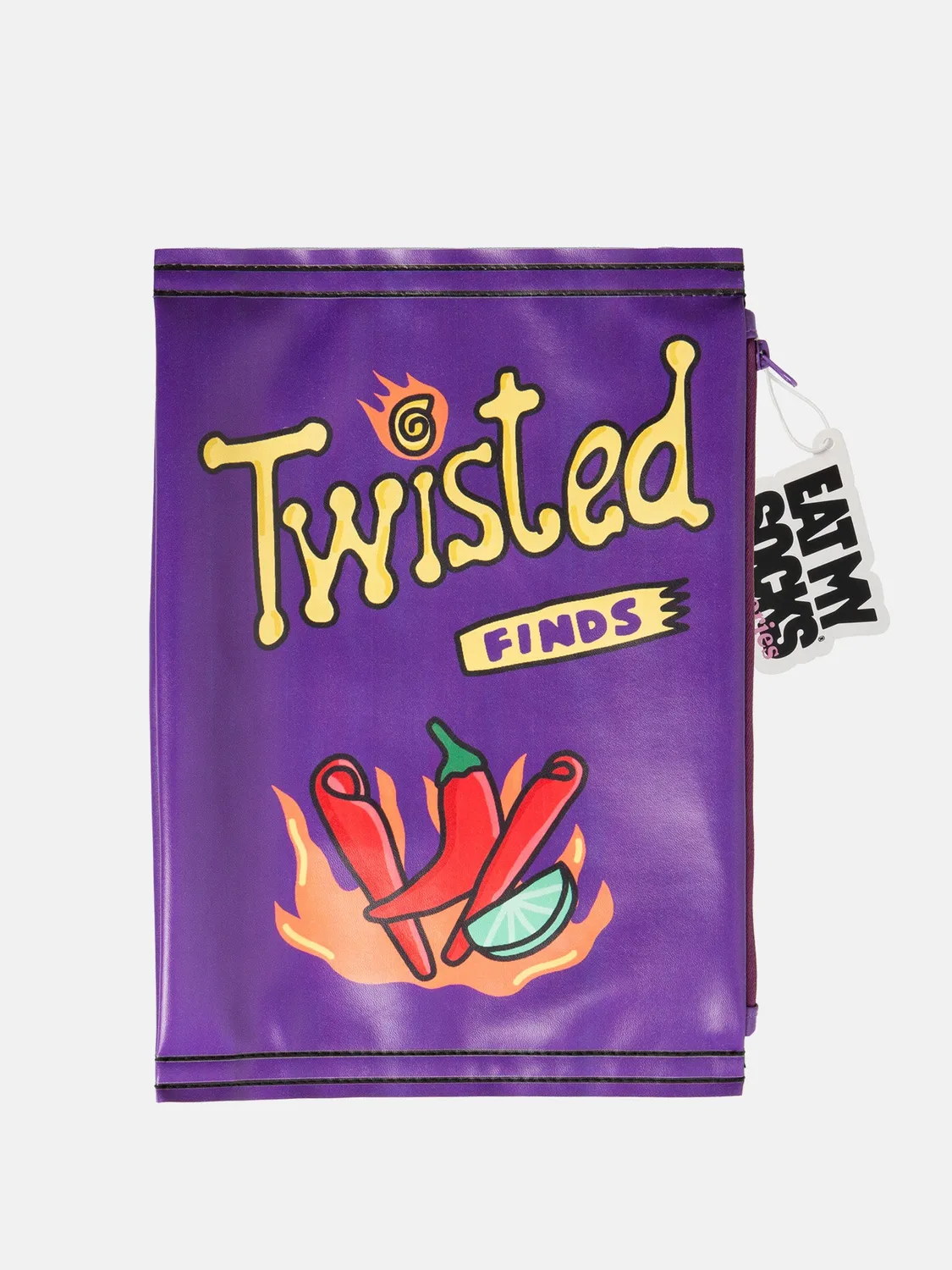 Eat My Socks Twisted Finds pouch bag