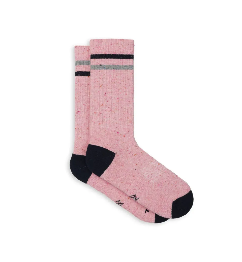 Incylence Lifestyle One sokker light pink black bomuld