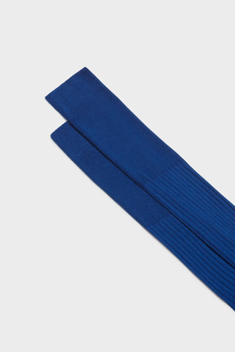 Bresciani Essentials Marcello strømper electric blue økologisk