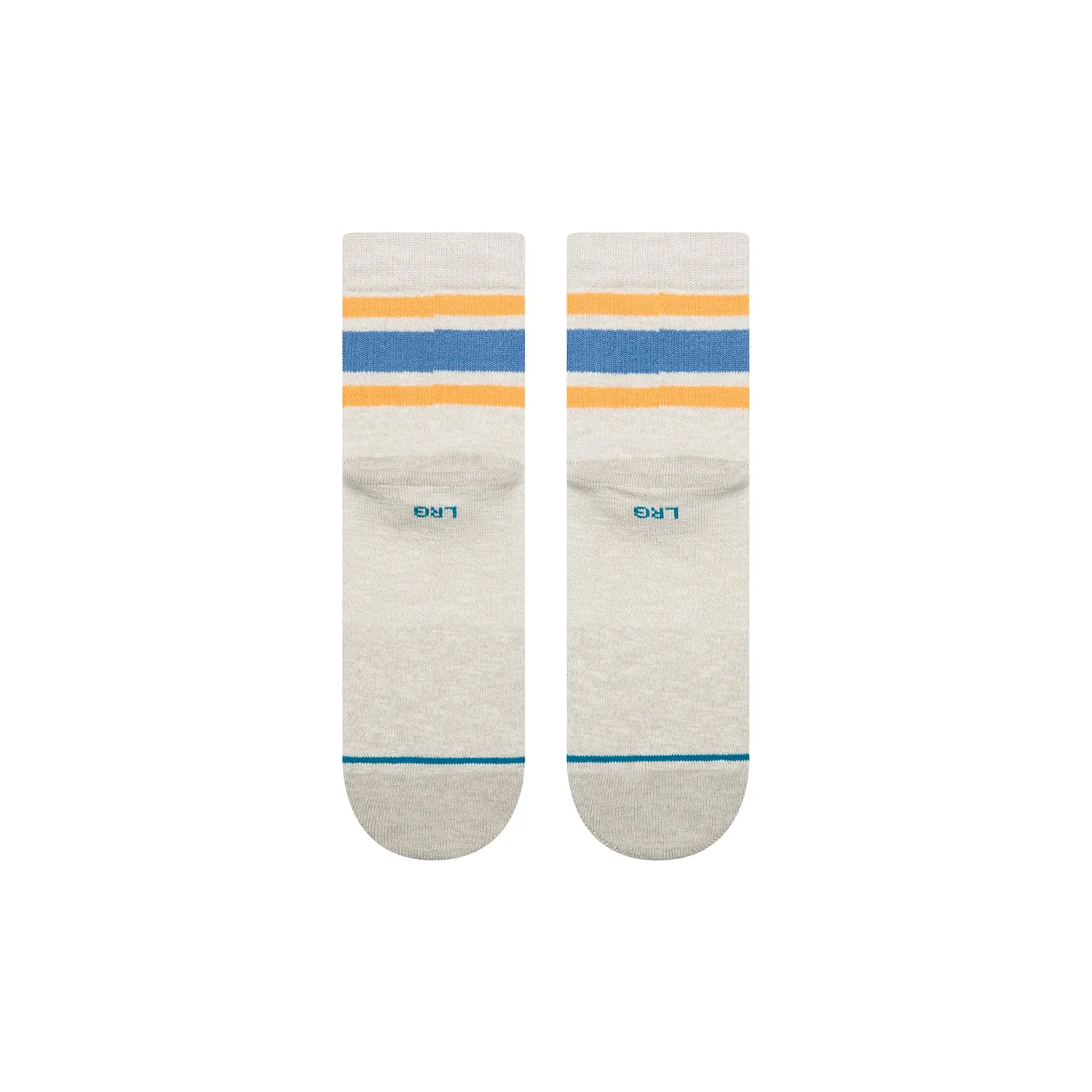 Stance Slub Boyd Quarter sokker graa bomuld