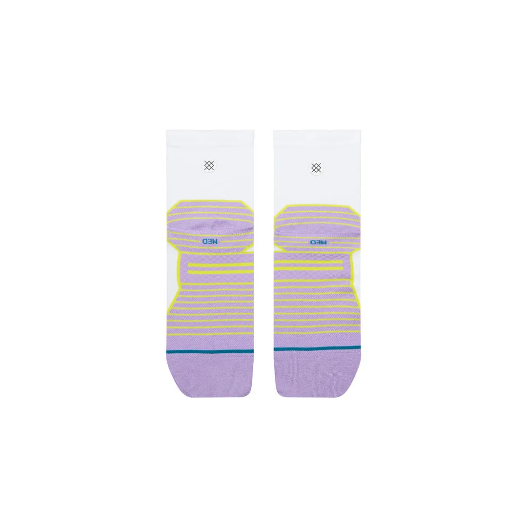 Stance Orchid Ultra Light Quarter strømper lavender – åndbar