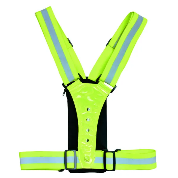1000 Mile Stile UP3260 løbevest sort/refleks LED
