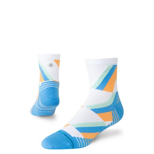 Stance Gamma Ray Ultra Light quarter løbestrømper blå
