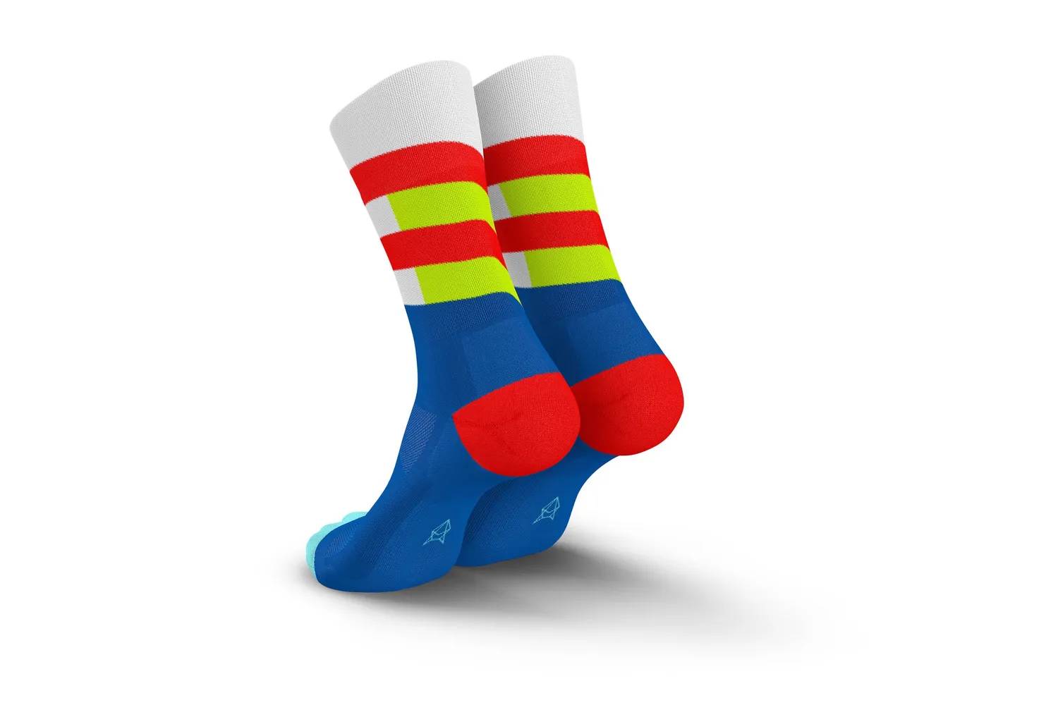 Incylence Ultralight Spirals Blue Inferno løbesokker 35-38 ultralette