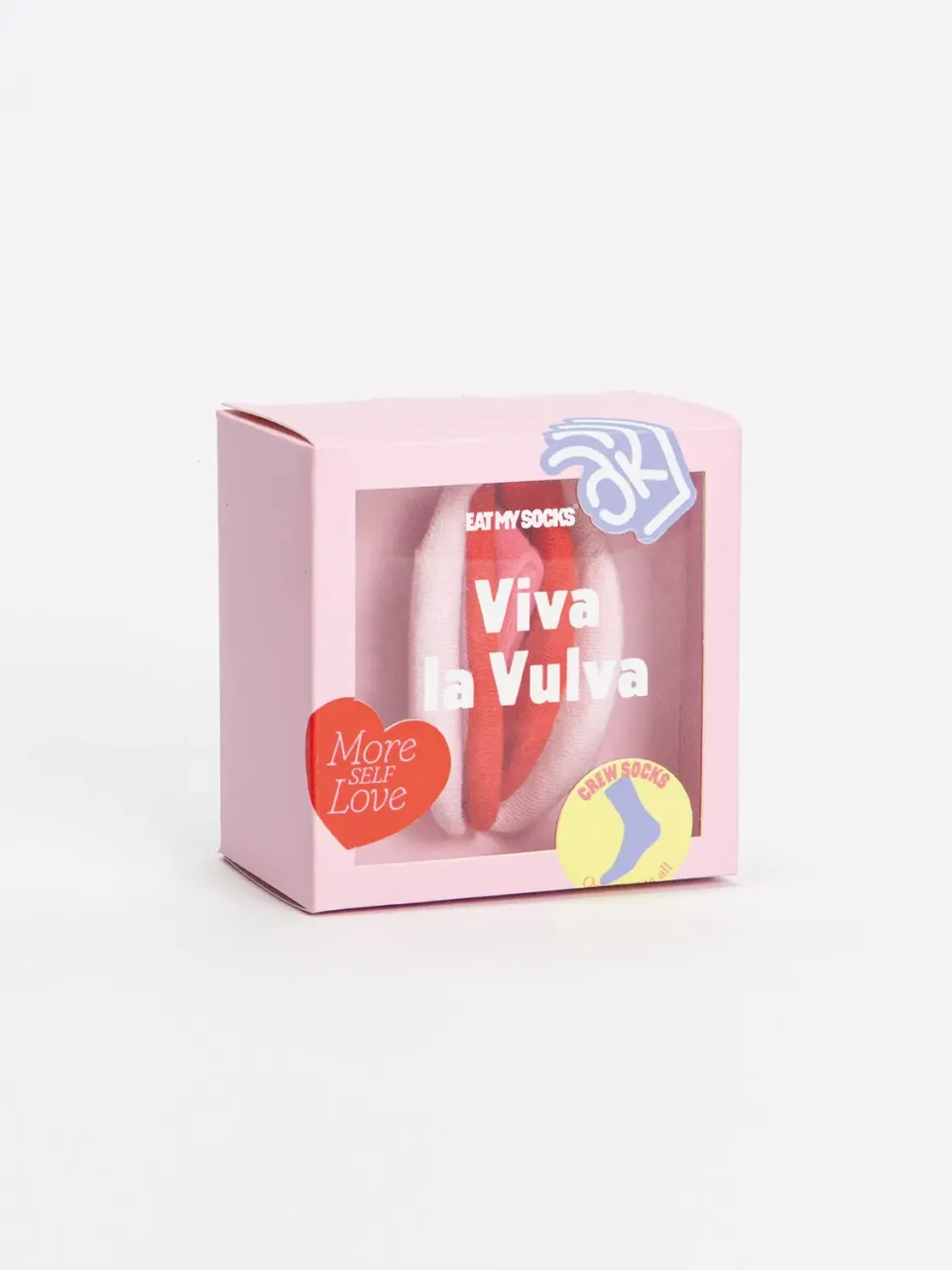 Eat My Socks Viva la Vulva strømper bomuld