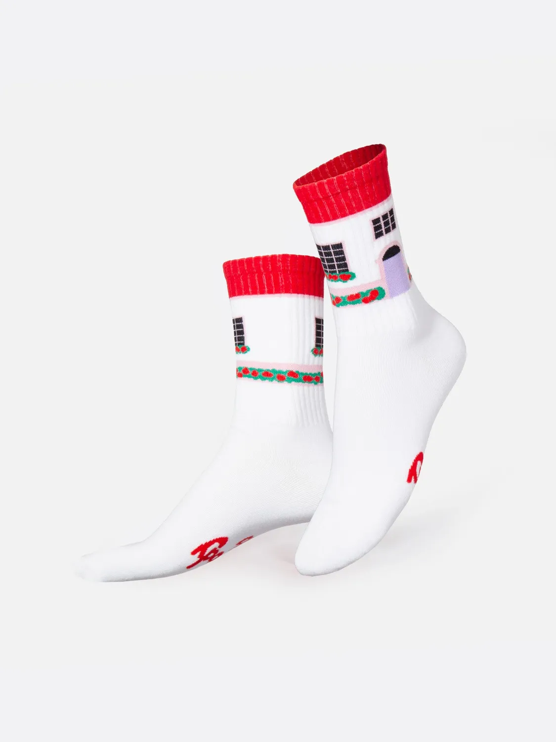 Eat My Socks House sokker 1 par hjemme