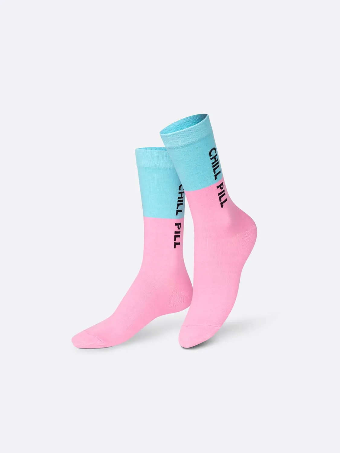 Eat My Socks Chill Pill sokker pilleæske bomuld