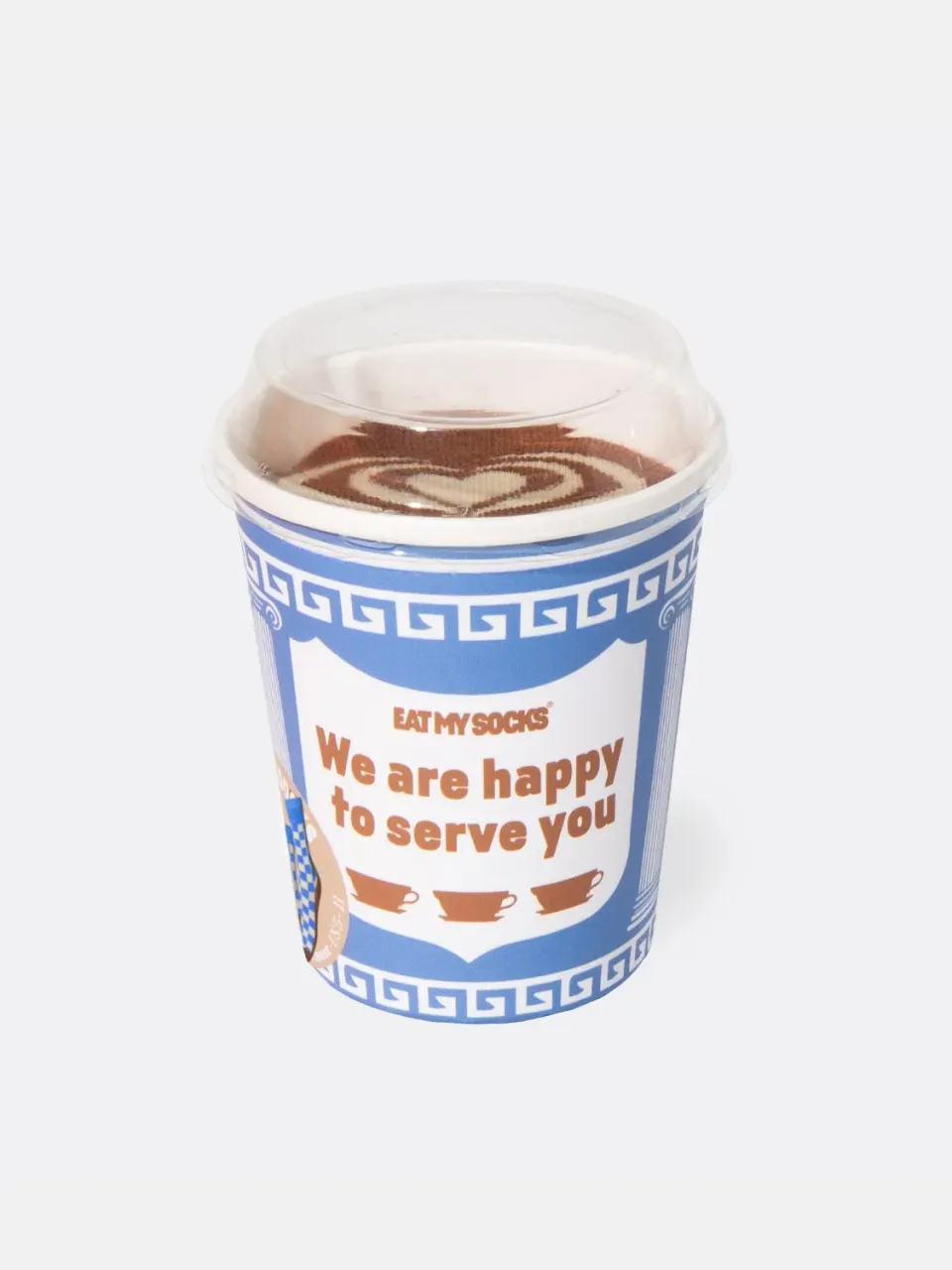 Eat My Socks We Are Happy To Serve You strømper 1 par