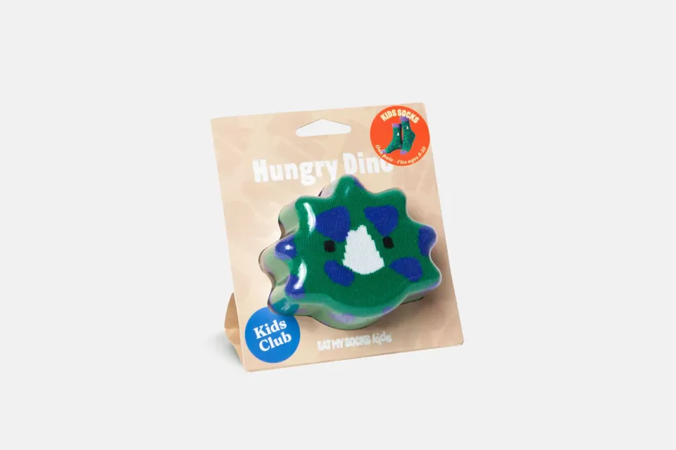Eat My Socks Hungry Dino Kids børnesokker