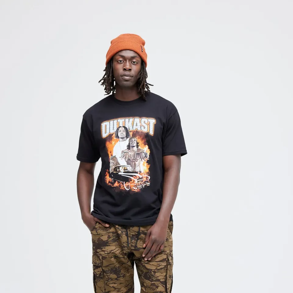Stance Outkast T-shirt sort unisex bomuld