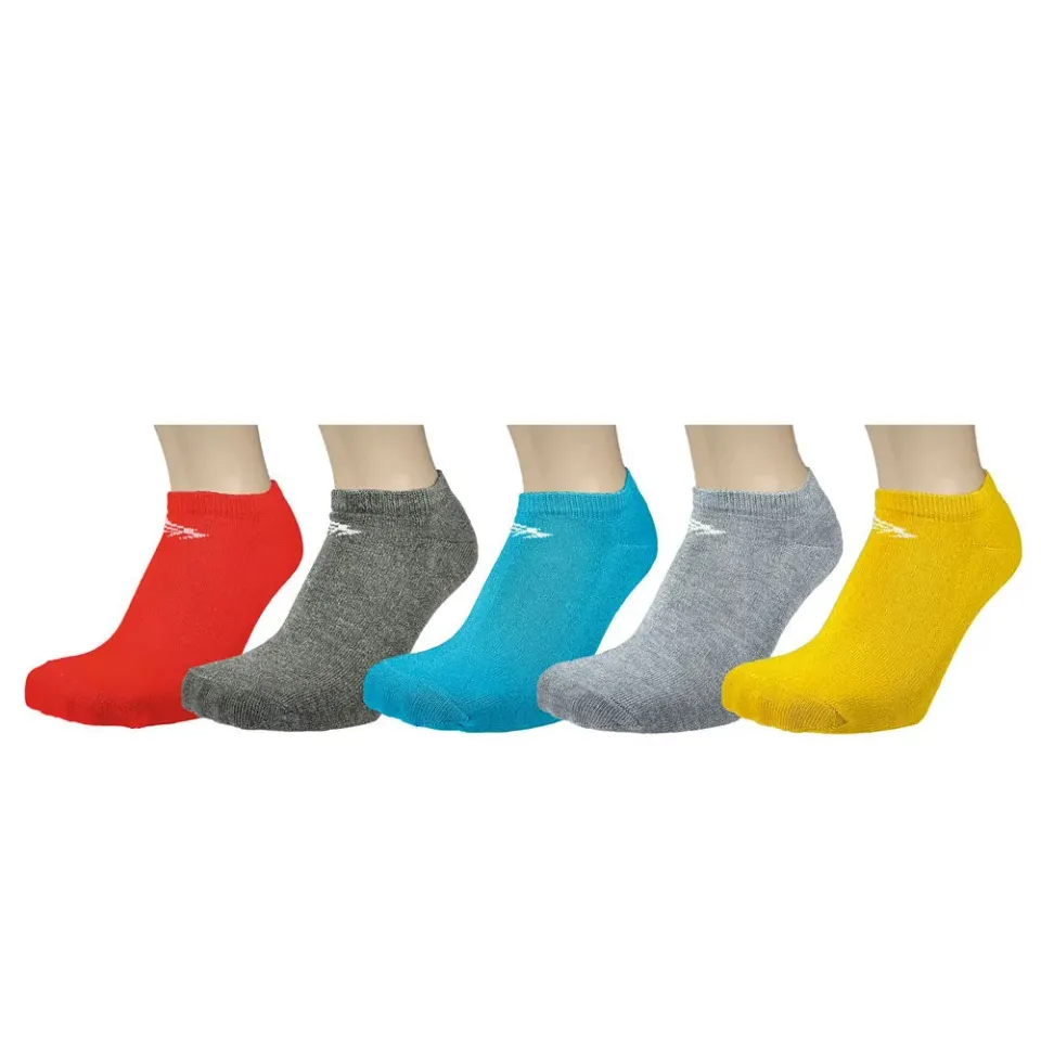1000 Mile Puresocks Socklet sneakersokker 5-pak str 3-8